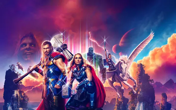 Thor: Love and Thunder poster